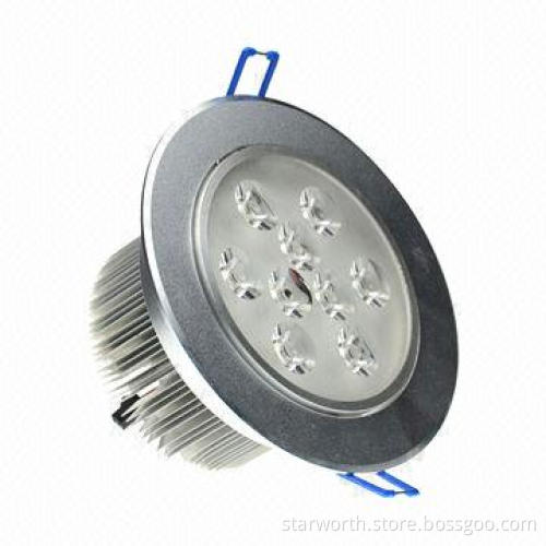 LED Downlight/Ceiling Light with 9W, 80Ra CRI, 2,700 to 5,700K, 80lm/W, CE/CB/SAA/ETL/RoHS Mark